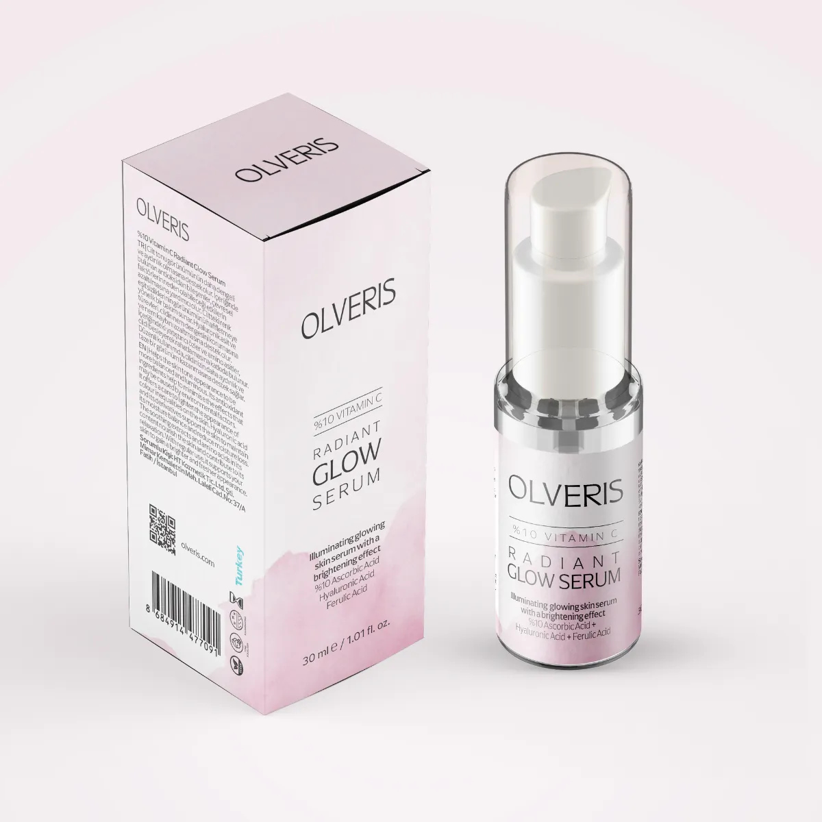 %10 C VİTAMİN AYDINLATICI VE TON EŞİTLEYİCİ BAKIM SERUMU 30 ML